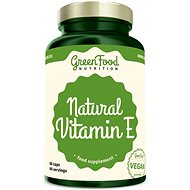 GreenFood Nutrition Natural Vitamin E 60 cps. - Vitamin E