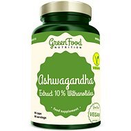GreenFood Nutrition Ashwagandha Extract 10% Withanolides 90 kapsúl - Ashwagandha