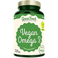 GreenFood Nutrition Vegan Omega 3 90 capsules - Omega 3