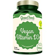 GreenFood Nutrition Vegan Vitamin D3 90 capsules - Vitamin D3