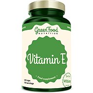 GreenFood Nutrition Vitamin E 120 capsules - Vitamin E