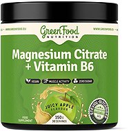 GreenFood Nutrition Magnesium Citrate + Vitamin B6 150 g, juicy apple - Magnesium