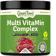 GreenFood Nutrition Multi VitaMin Complex 240 g, juicy raspberry - Multivitamin