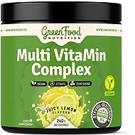 GreenFood Nutrition Multi VitaMin Complex 240 g, juicy lemon - Multivitamin