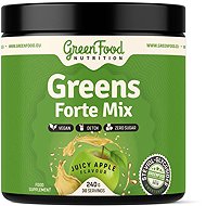 GreenFood Nutrition Greens Forte Mix 240 g, juicy apple - Antioxidant