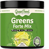 GreenFood Nutrition Greens Forte Mix 240 g, juicy lemon - Antioxidant