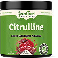 GreenFood Nutrition Citrulline 240 g, Juicy Raspberry - Amino Acids