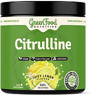 GreenFood Nutrition Citrulline 240 g, juicy lemon - Amino Acids