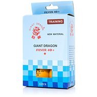 Giant Dragon SILVER 40+ 1-STAR, Orange - Table Tennis Balls