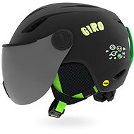GIRO Buzz MIPS Matte Black/Bright Green Alien S - Ski Helmet