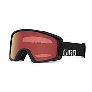 GIRO Semi Black Wordmark Amber Scarlet/Yellow (2glass) - Ski Goggles