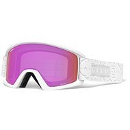 GIRO Dylan White Flake Amber Pink/Yellow (2glass) - Ski Goggles