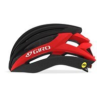 GIRO Syntax MIPS Mat Black/Bright Red L - Kerékpáros sisak