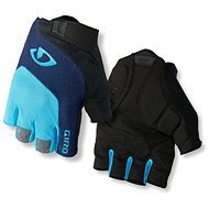 Giro Bravo - schwarz / blau, M - Fahrrad-Handschuhe