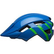 BELL Sidetrack II Youth Blue/Green - Bike Helmet