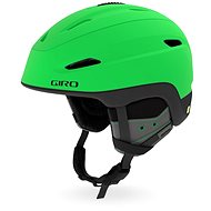 GIRO Zone MIPS Mat Bright Green - Ski Helmet