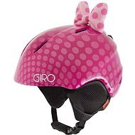 GIRO Launch Plus Pink Bow Polka Dots - Ski Helmet