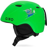 GIRO Slingshot Mat Bright Green - Ski Helmet