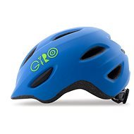 GIRO Scamp Mat Blue/Lime XS - Prilba na bicykel