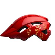BELL Sidetrack II Youth Red Bolts - Bike Helmet