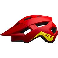 BELL Spark JR Matte/Gloss Red/Hi-Viz - Bike Helmet