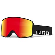 GIRO Method, Black Wordmark, Vivid Ember/Vivid Infrared (2 Lens) - Ski Goggles