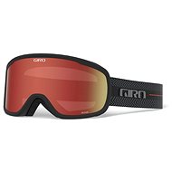 GIRO Roam, Black Techline, Amber/Yellow (2 Lens) - Ski Goggles