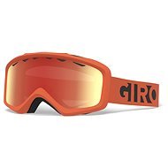 GIRO Grade Orange Black Blocks Amber Scarlet - Ski Goggles