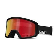 GIRO Block Black Wordmark Vivid Ember - Ski Goggles