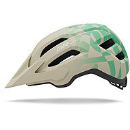 GIRO Fixture II Mat Stone/Green Rush - Bike Helmet