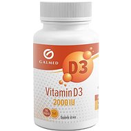 Galmed Vitamin D3 2000 IU, 90 capsules - Vitamin D3