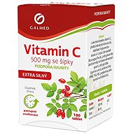 Galmed Vitamin C 500mg with Rosehip 100 tablets - Vitamin C