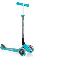 Globber Primo Foldable Lights Navy Teal - Scooter