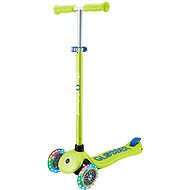 Globber Primo Plus Lights V2 Lime Green Lighted Wheels - Children's Scooter