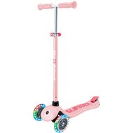 Globber Primo Plus Lights V2 Pastel Pink Lighted Wheels - Children's Scooter