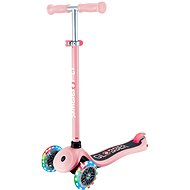 Globber Primo Lights V2 Pastel Pink Lighted Wheels - Children's Scooter