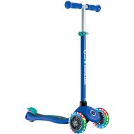 Globber Primo Lights V2 Luminous Wheels Navy Blue - Children's Scooter
