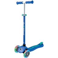 Globber Primo Plus Lights V2 Navy Blue Lighted Wheels - Children's Scooter