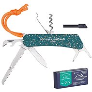 Gentlemen's Hardware MultiTool 9in1 for the wilderness with flint - Multitool 
