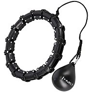 HMS HHW11 Plus size black massage hula hoop with weights - Hula Hoop