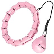HMS HHW11 Plus size pink massage hula hoop with weights - Hula Hoop