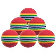Longridge foam training balls, 6 pcs, red - Golf Ball
