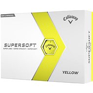 Callaway Supersoft balls, yellow, 12pcs - Golf Ball