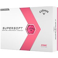 Callaway Supersoft Balls Matte, 12pcs pink - Golf Ball
