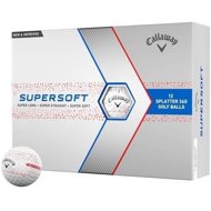Callaway Supersoft Red Splatter 360 12 pcs - Golf Ball