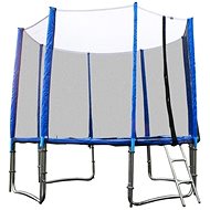 GoodJump 4UPVC blue trampoline 400 cm with protective net + ladder - Trampoline