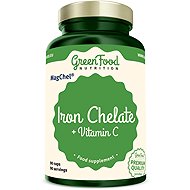 GreenFood Nutrition Iron Chelate 90 kapslí - Iron