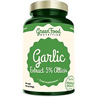 GreenFood Nutrition Garlic Extract 90 kapslí - Dietary Supplement