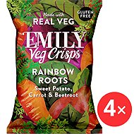 Emily Veg Crisps, Vegetable crisps 4 x 30 g - Healthy Crisps