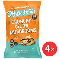 Other foods Crispy mushroom chips from oyster mushrooms 4 x 40 g - Healthy Crisps